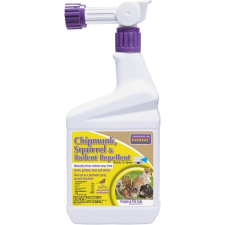 Bonide Products Bonide Quart Ready to Spray Chipmunk Repellent BO571408